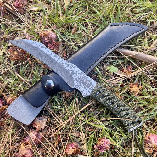 couteau tactique karambit motif damas laser  #0021 – Image 16