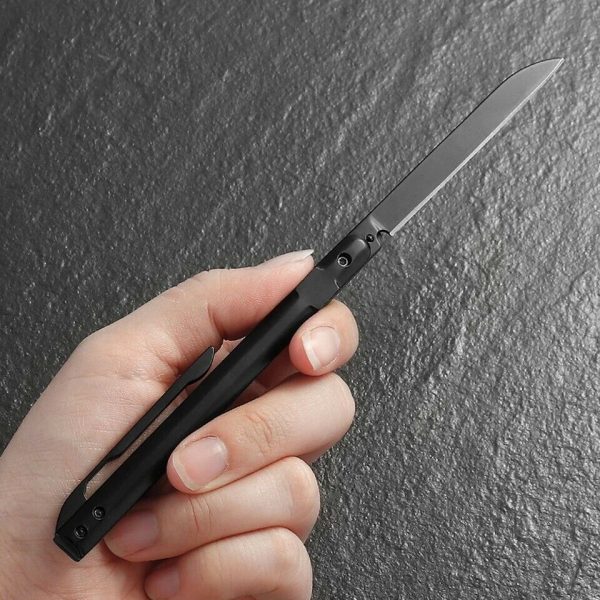 couteau stylo noir #0048 – Image 8