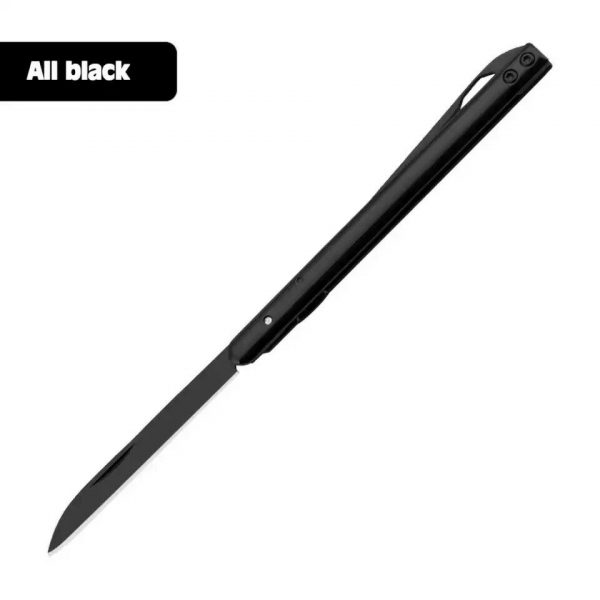 couteau stylo noir #0048 – Image 9