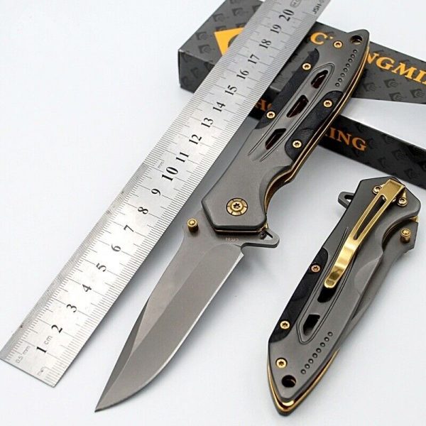 couteau pliant gold g10 #0037