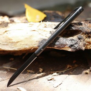 couteau stylo noir #0048