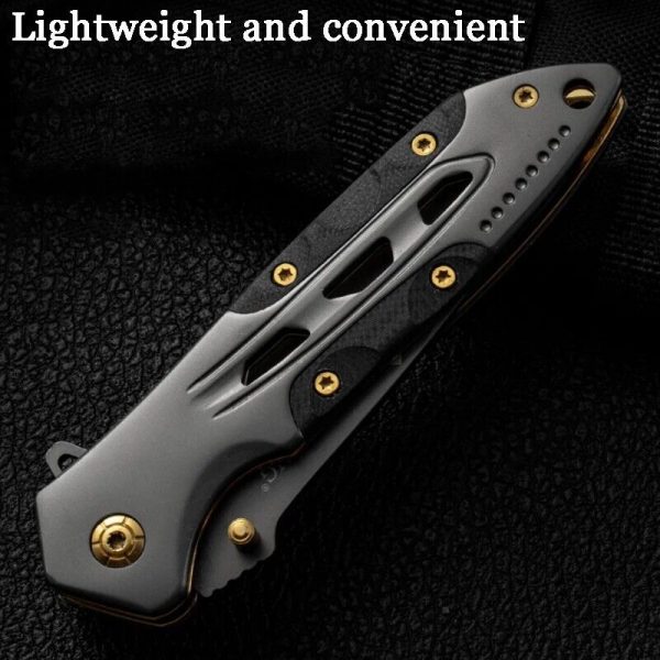 couteau pliant gold g10 #0037 – Image 9