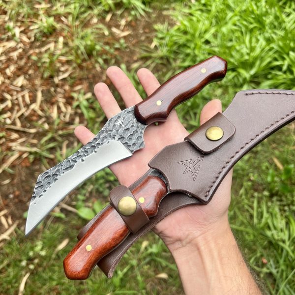 Couteau karambit acier martellé #0135 – Image 8