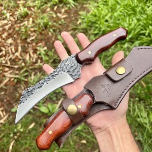 Couteau karambit acier martellé #0135