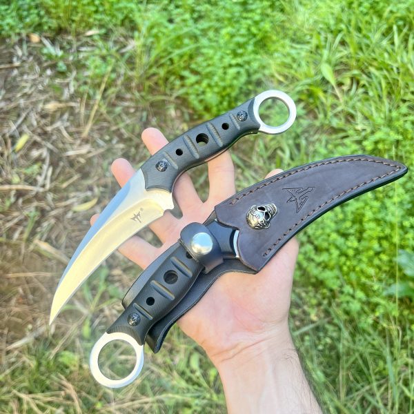 couteau karambit lame fixe #0023 – Image 2