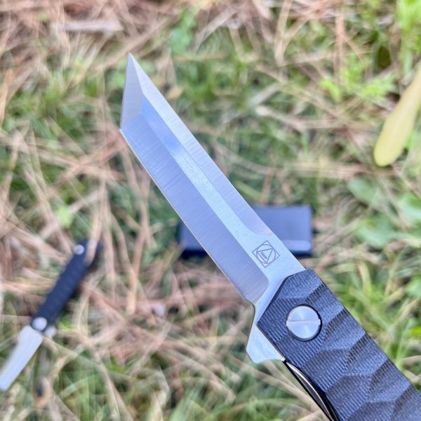 Couteau pliant Obespina D2 tanto G10 #0176 – Image 2