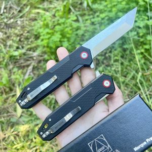 Couteau pliant Obespina D2 tanto G10 #0183