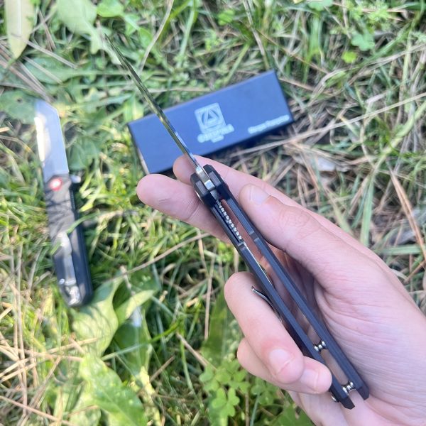 Couteau pliant Obespina D2 tanto G10 #0183 – Image 3