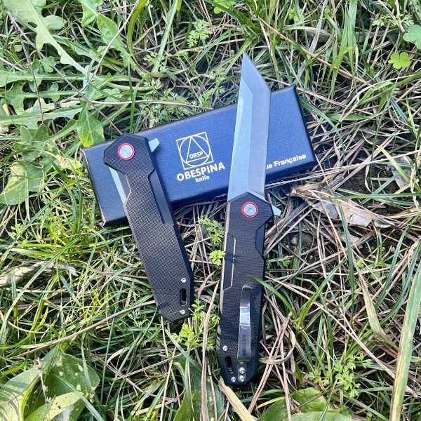 Couteau pliant Obespina D2 tanto G10 #0183 – Image 5