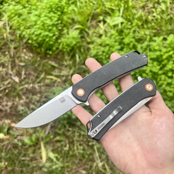 Couteau pliant Obespina G10 D2 stonewash #0185 – Image 2