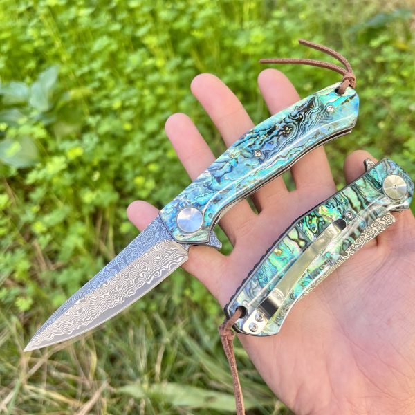 Couteau pliant damas #0136