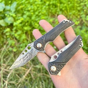 Couteau pliant damas #0158