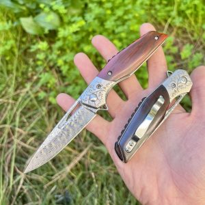 Couteau pliant damas #0156
