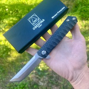 Couteau pliant Obespina lame tanto framelock #0201