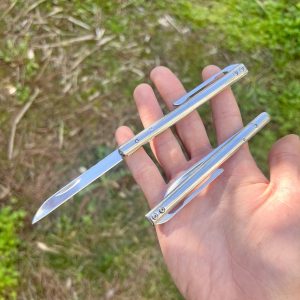 couteau stylo silver #0052