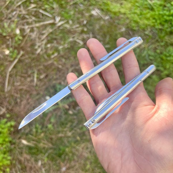 couteau stylo silver #0052