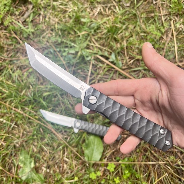 Couteau pliant Obespina lame tanto framelock #0201 – Image 4