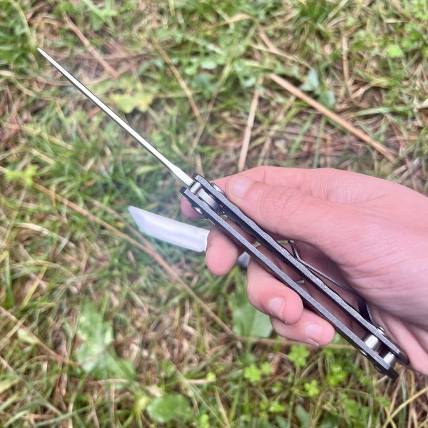 Couteau pliant Obespina lame tanto framelock #0201 – Image 5
