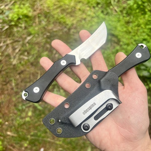 Petit couteau Obespina lame fixe tanto acier D2 kydex #0203 – Image 2