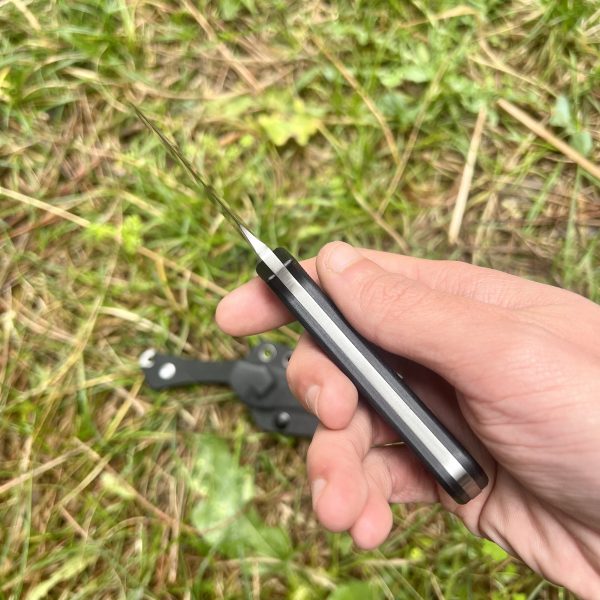 Petit couteau Obespina lame fixe tanto acier D2 kydex #0203 – Image 5