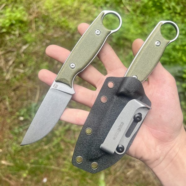 Couteau Obespina ring knife D2 kydex #0204 – Image 6