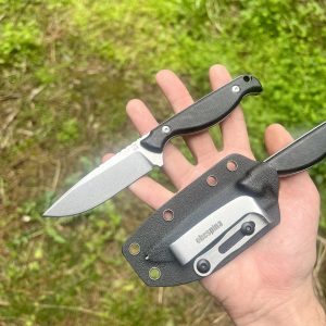 Couteau Obespina étui kydex D2 stonewash #0205
