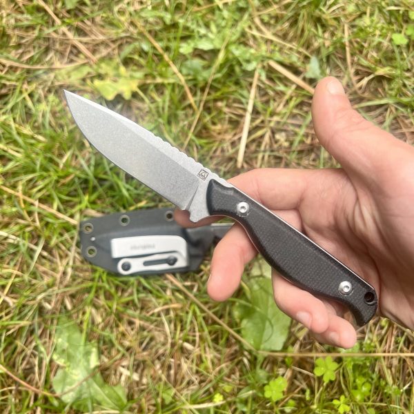 Couteau Obespina étui kydex D2 stonewash #0205 – Image 3