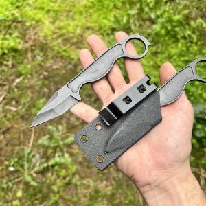 Couteau ring knife tanto kydex #0212