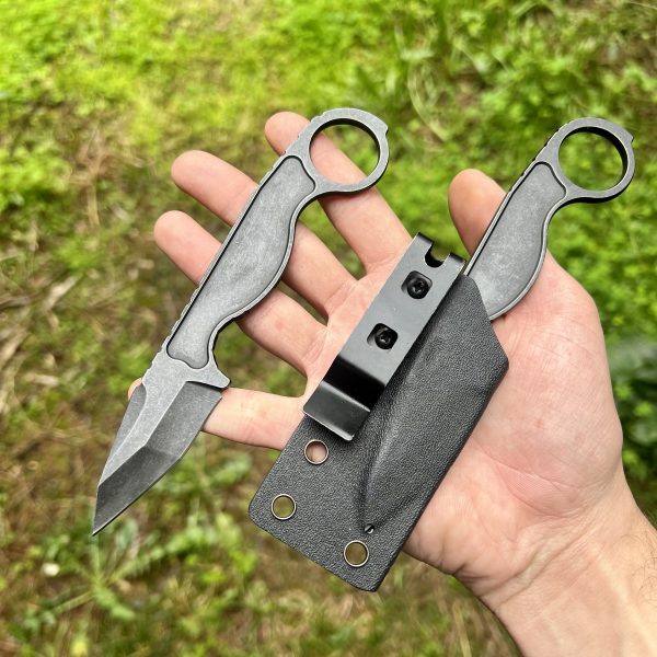Couteau ring knife tanto kydex #0212 – Image 2