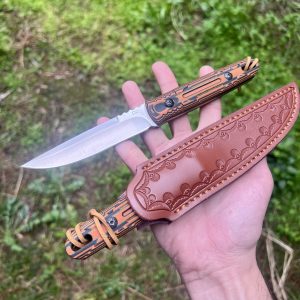 Couteau poignard acier D2 #0213