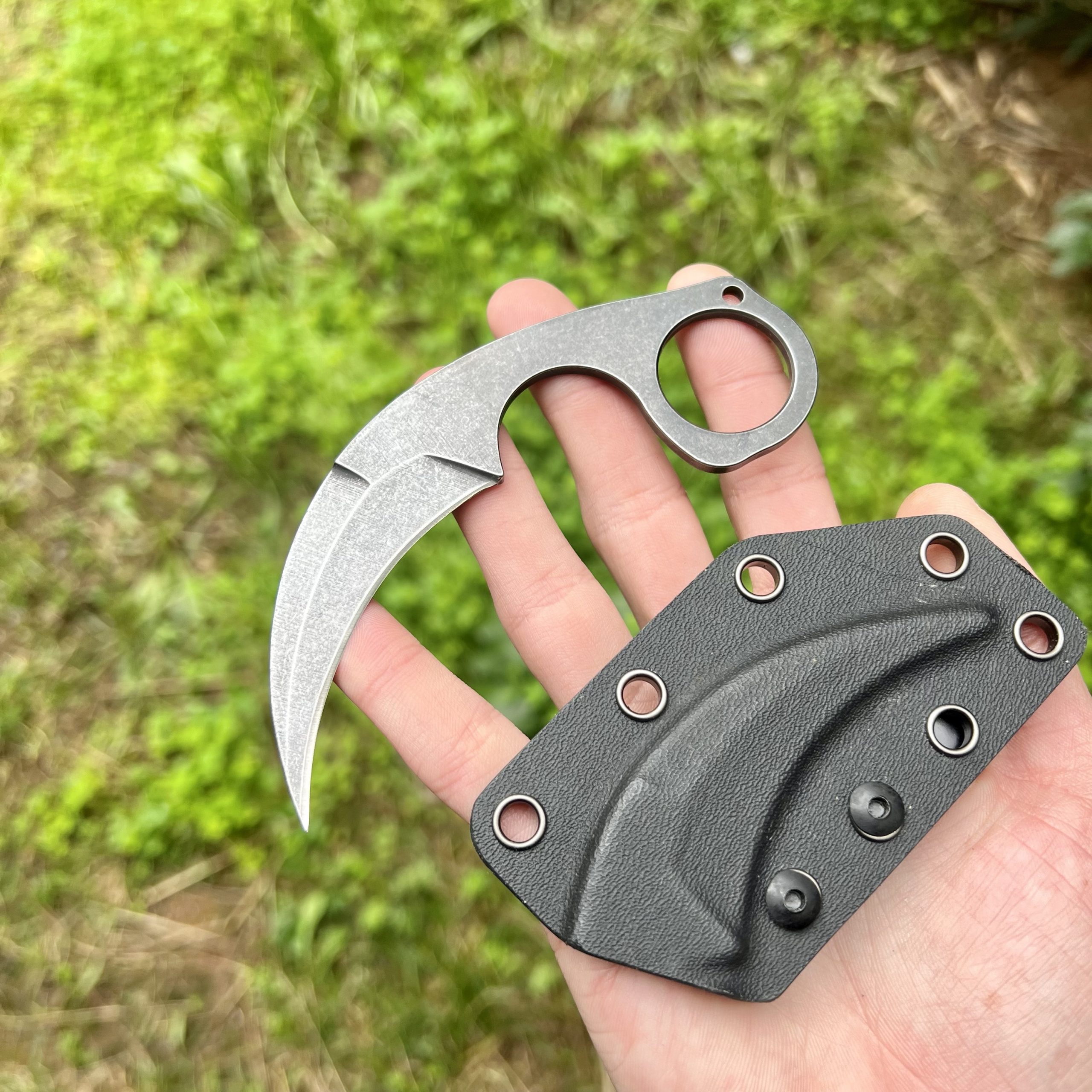 Petit couteau Karambit etui kydex #0217