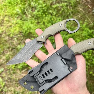 Couteau style Karambit etui kydex lame tanto #0224