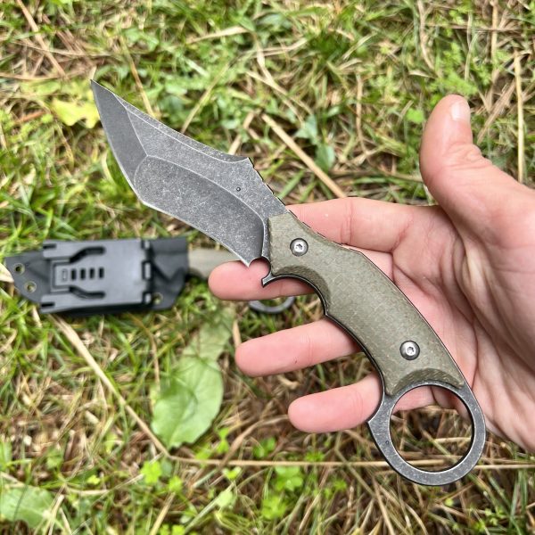 Couteau style Karambit etui kydex lame tanto #0224 – Image 5