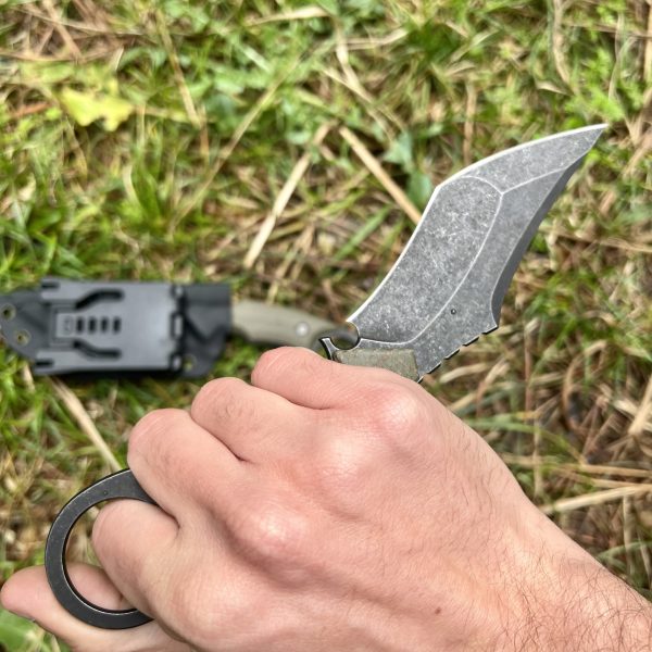 Couteau style Karambit etui kydex lame tanto #0224 – Image 6
