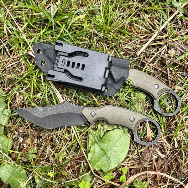Couteau style Karambit etui kydex lame tanto #0224 – Image 7