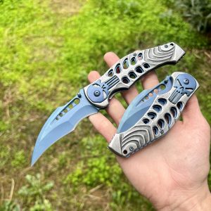 Couteau pliant Karambit punisher framelock #0228