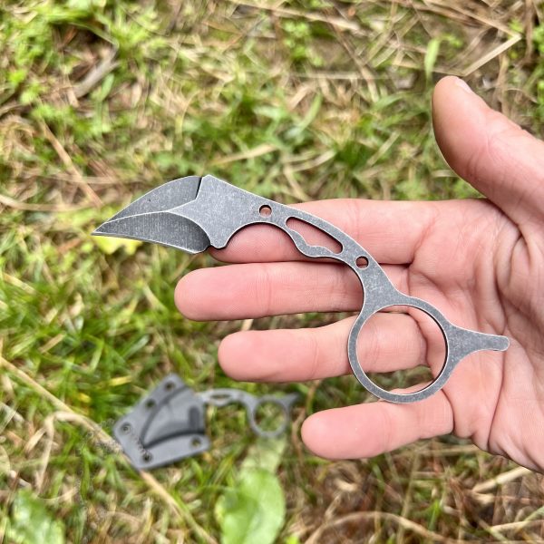 Couteau de coup mini Karambit kydex #0227 – Image 3