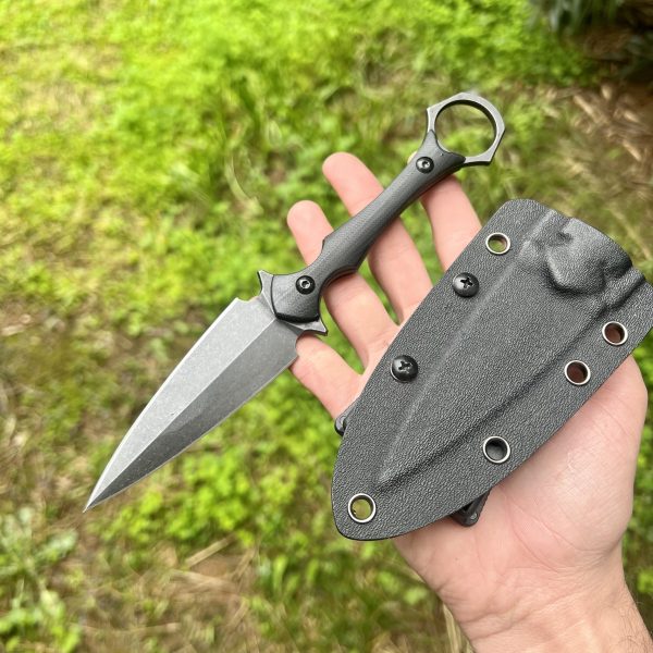 Kunaï kydex D2 micarta noir #0230