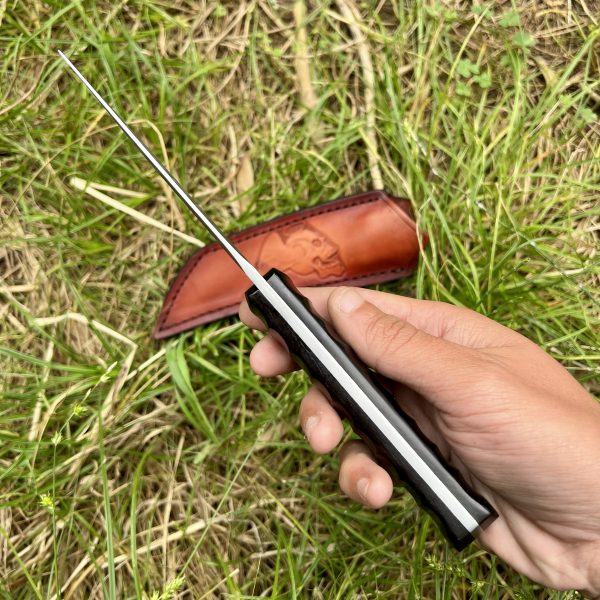 Couteau damas tanto etui tête de mort #237 – Image 5