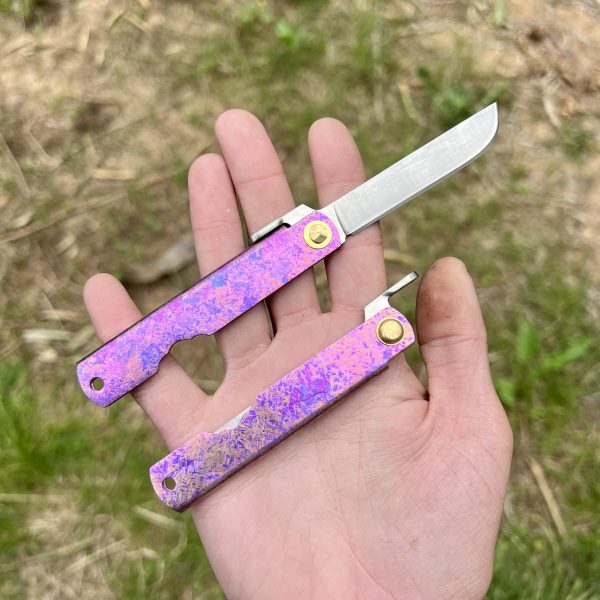Higonokami 14c28n Titane rose/gold #239 – Image 2