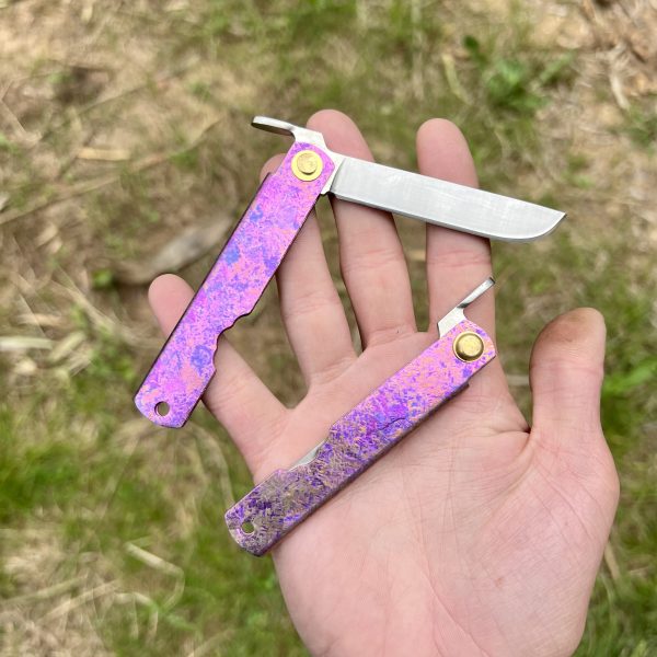 Higonokami 14c28n Titane rose/gold #239 – Image 3