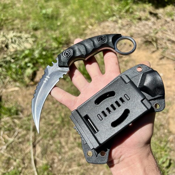 couteau karambit silver #0087