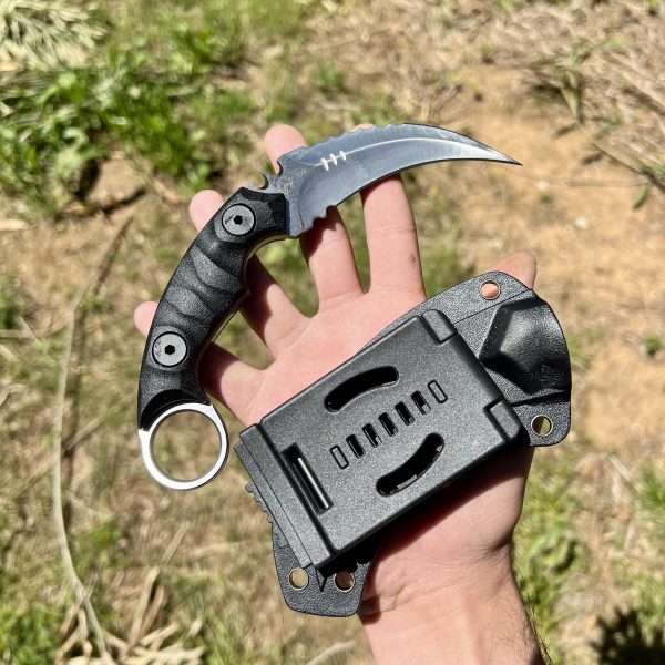 couteau karambit silver #0087 – Image 2