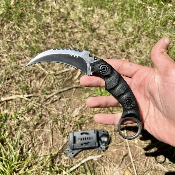 couteau karambit silver #0087 – Image 3