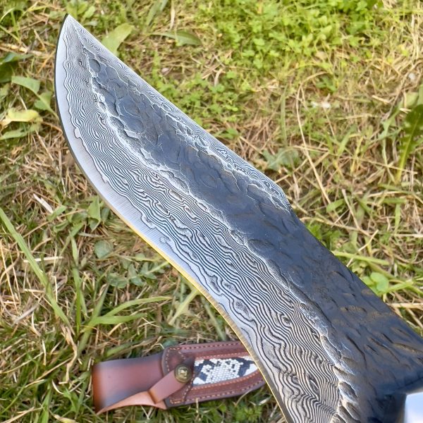Couteau lame fixe acier damas # 269 – Image 5