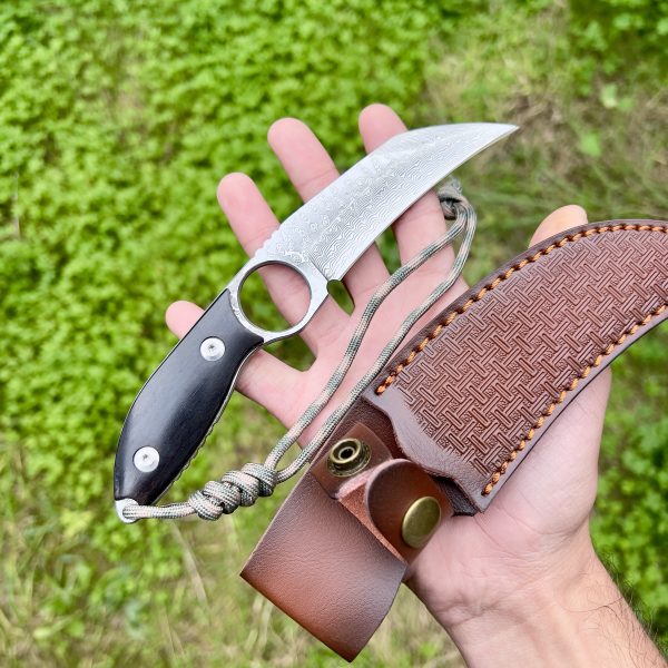 Petit Karambit acier damas #270 – Image 2