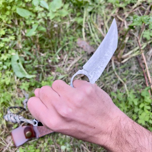 Petit Karambit acier damas #270 – Image 5