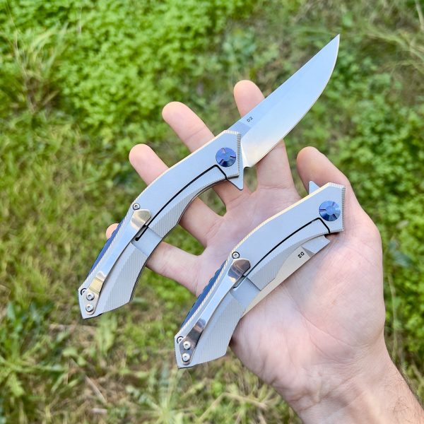 Couteau pliant acier D2 luxe #279 – Image 2