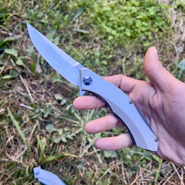 Couteau pliant acier D2 luxe #279 – Image 3