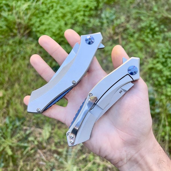 Couteau pliant acier D2 luxe #279 – Image 4